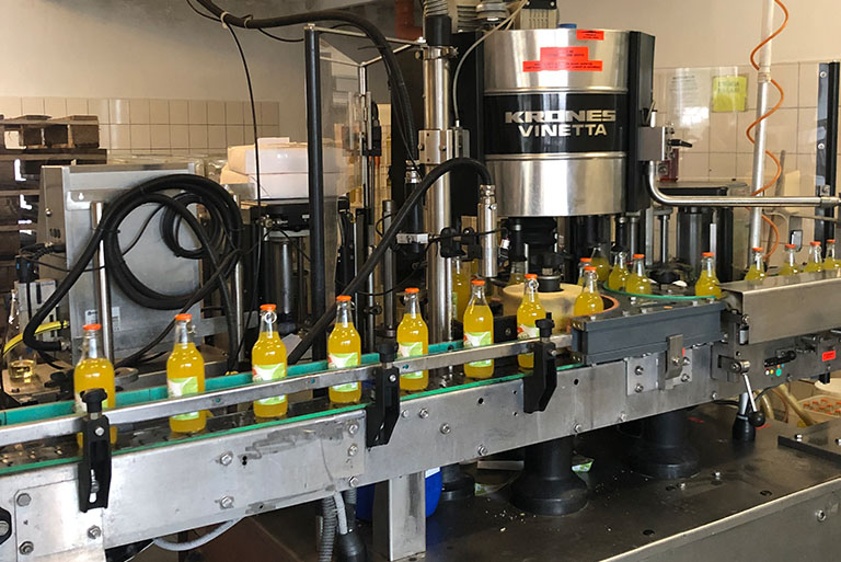 Maszyna produkcyjna soków