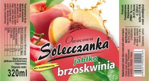 Etykieta Frument jabłko brzoskwinia