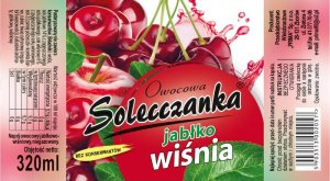 Etykieta Frument jabłko wiśnia