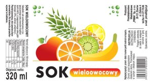 Sok wieloowocowy