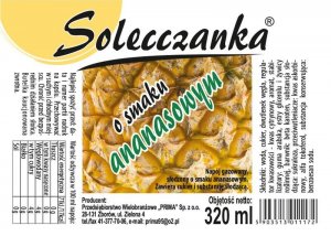 Etykieta Solecczanka ananasowa
