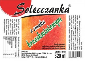 Etykieta Solecczanka brzoskwiniowa