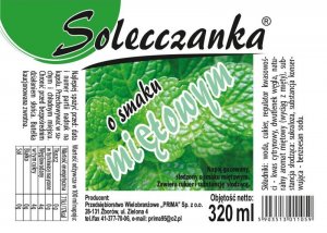 Etykieta Solecczanka miętowa