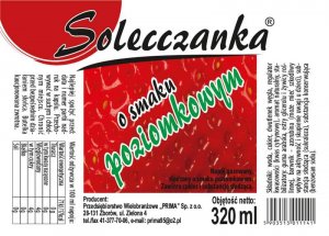 Etykieta Solecczanka poziomkowa